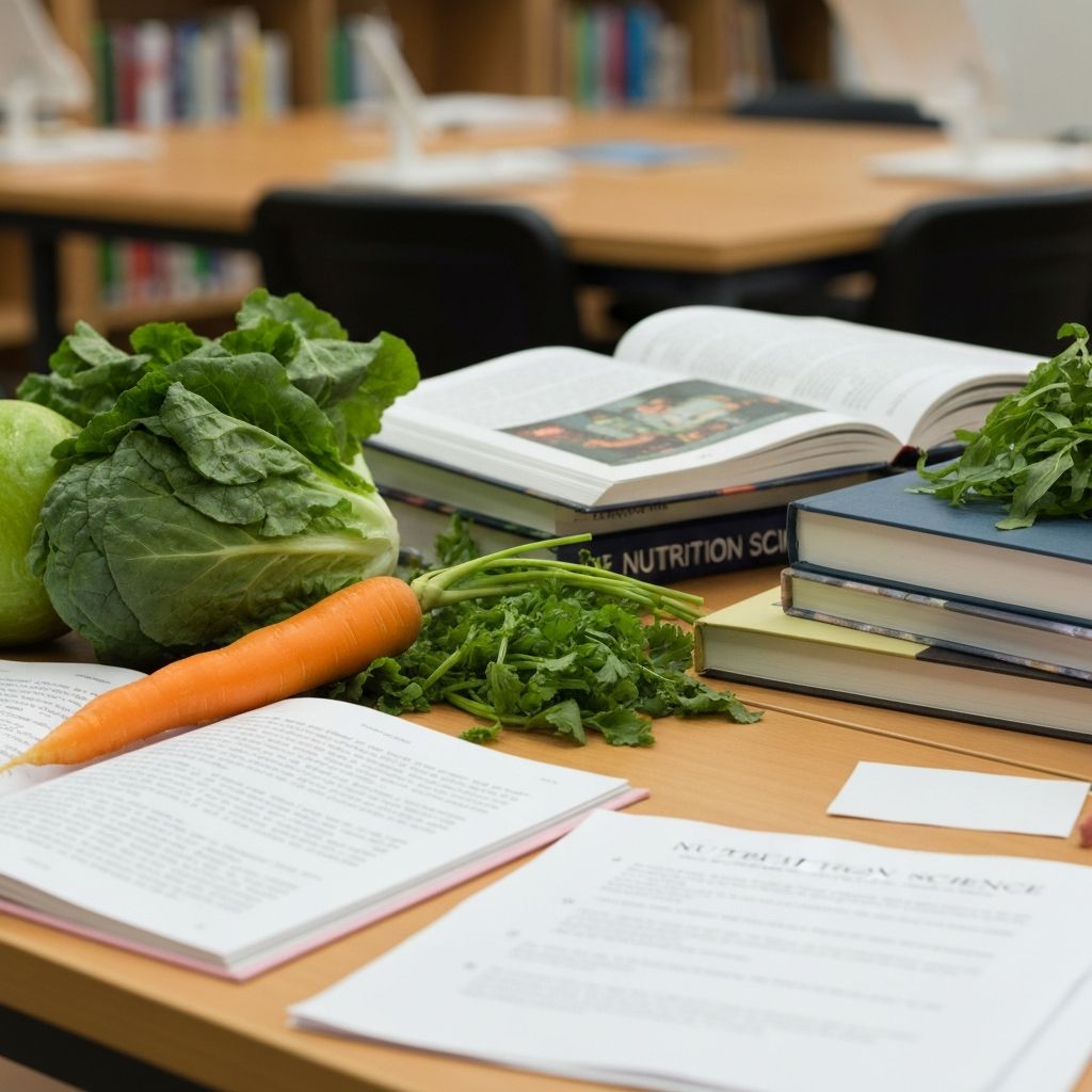 Educational resources about nutrition